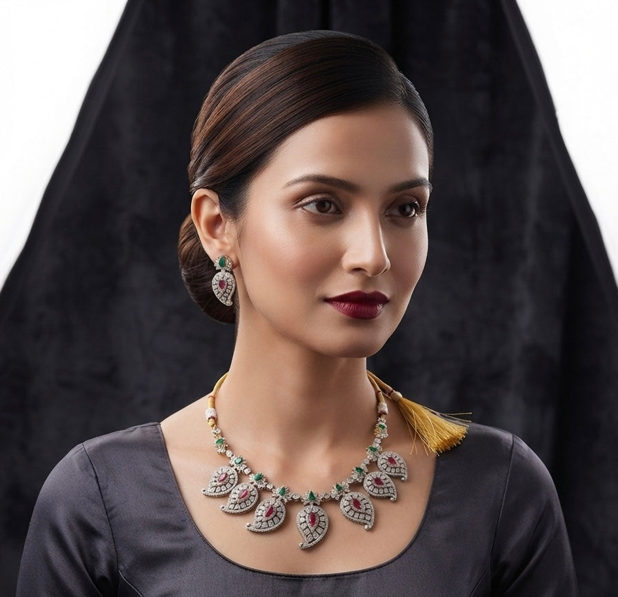 The traditional beauty mango necklace