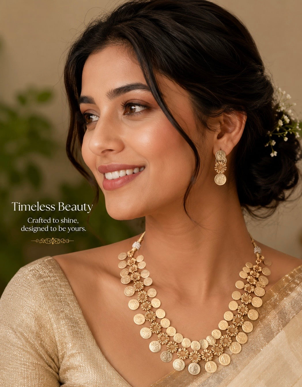 The traditional Kasu necklace