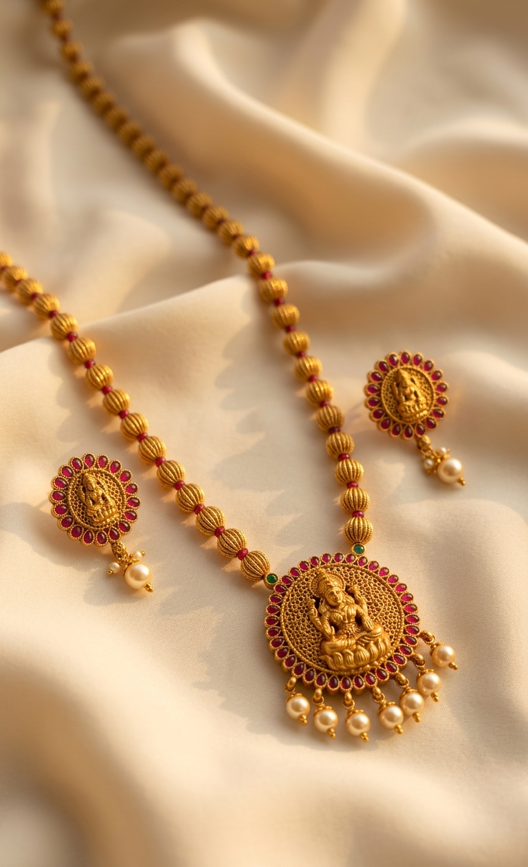 Lakshmi Pendent Necklace