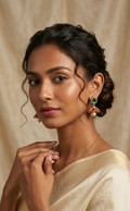 Petal-Drop Jhumkas