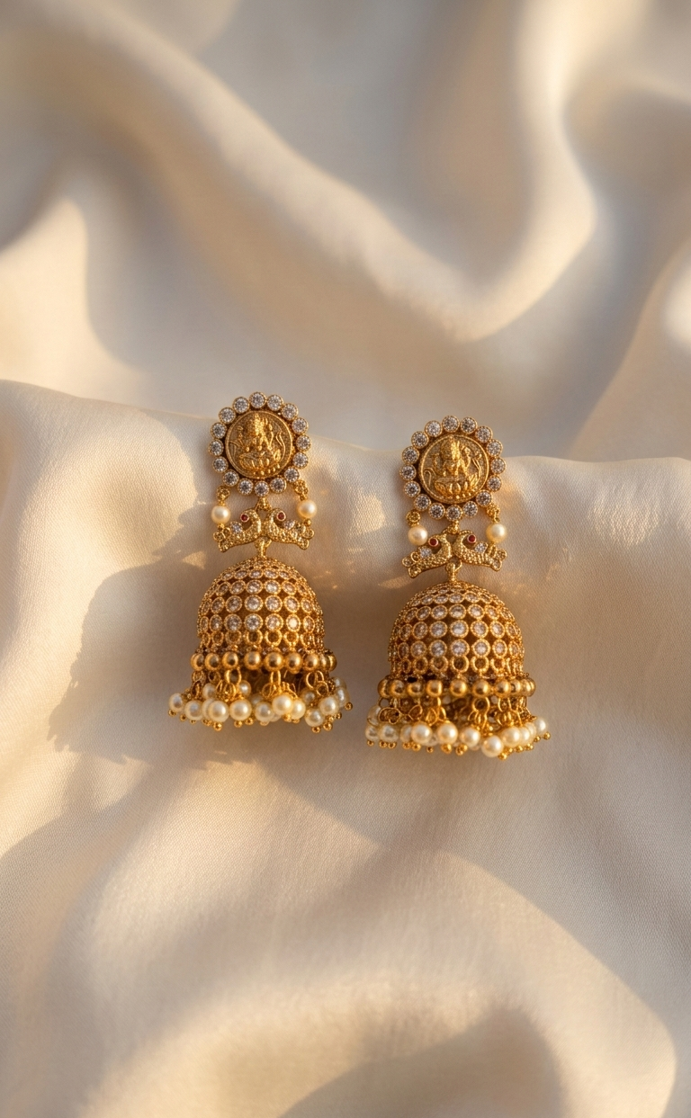 The Trinity Jhumkas